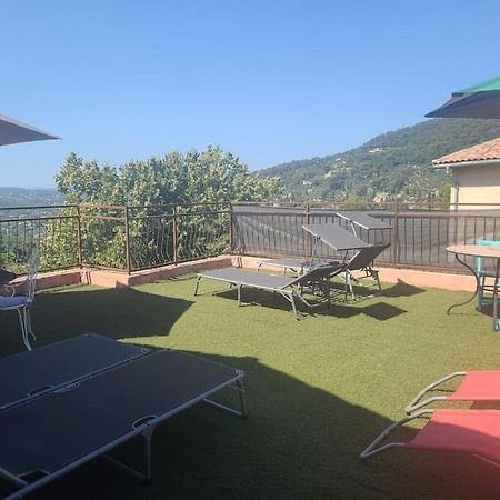 Apartamento De 1 A 6 Avec Terrasse Solarium, Vue Panoramique Et Parking Gratuit Grasse Exterior foto