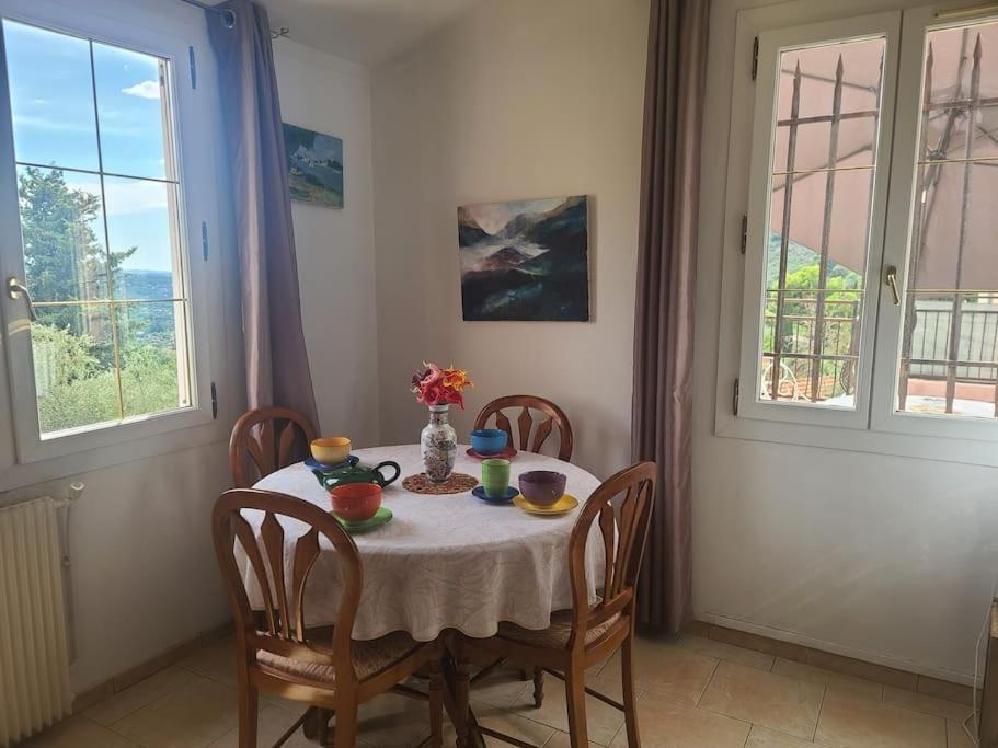 Apartamento De 1 A 6 Avec Terrasse Solarium, Vue Panoramique Et Parking Gratuit Grasse Exterior foto